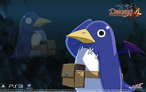 Disgaea Penguin Prinny Watermark Wings Anime Wallpapers