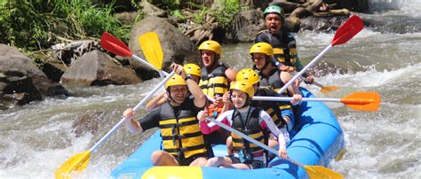 You Love Thrilling Watersport Try Rafting In Ayung River