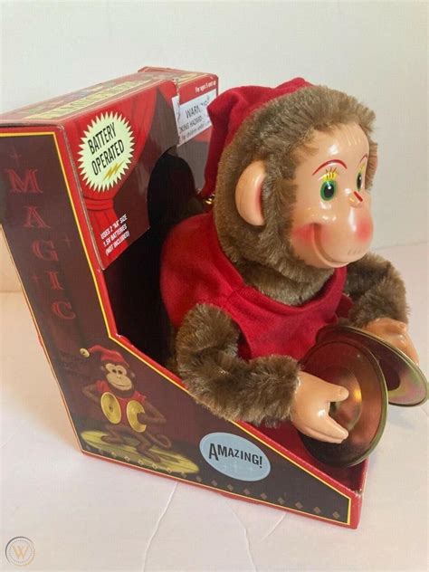 Westminster Toys Battery Operated Magic Monkey Toy With Cymbals New