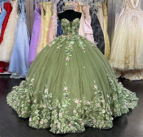 Sage Green Quinceanera Dress Quinceanera Style
