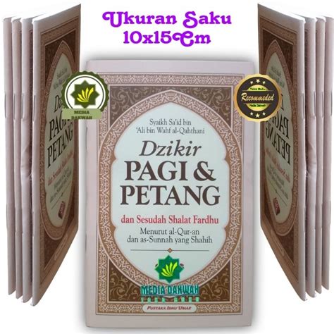 Jual Buku Saku DZIKIR DO A PAGI PETANG Zikir Pagi Petang Dzikir PAGI