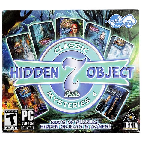 Classic Mysteries 4 Hidden Object Games Pc Dvd 7 Pack