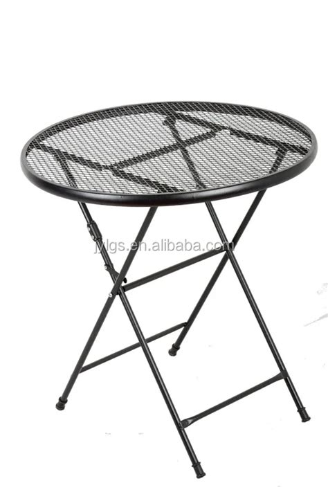 24inches Outdoor Patio Garden Metal Mesh Folding Table Buy Metal Mesh