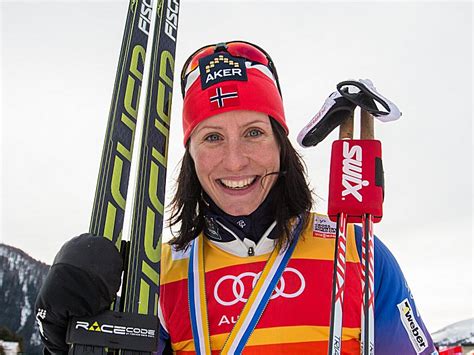 Marit bjørgen, née le 21 mars 1980 à trondheim, est une fondeuse norvégienne dont la carrière internationale s'étend de 1999 à 2018. Marit Bjoergen - xc-ski.de