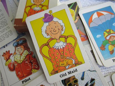 Our sequel/expansion to the popular ecologies card game. Vintage Old Maid Card Game Complete Set | Etsy | Card ...