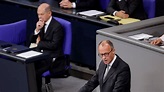 CDU-Chef Merz fordert Eingreifen des Kanzlers in Bahnkonflikt ...