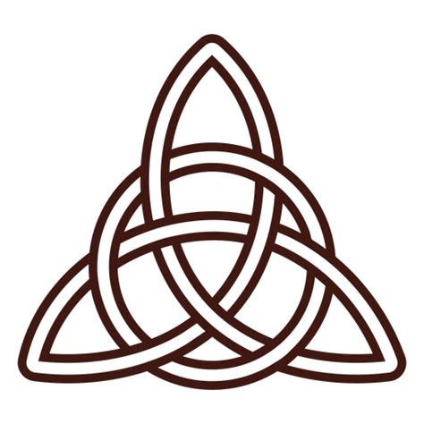 Trinity Knot Triquetra Stroke Png And Svg Design For T Shirts