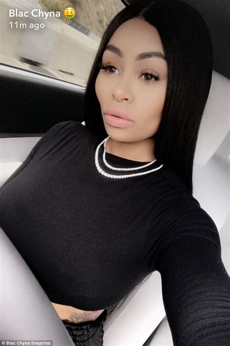 Blac Chyna Shows Off New Ear Piercing And Diamond Tooth Daily Mail Online