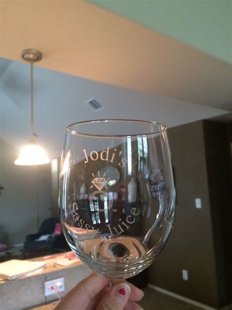 Sassy Juice Wine Glass By Jenerationred On Etsy Https Etsy Com