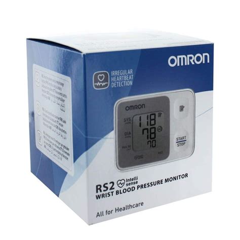 Omron Rs2 Wrist Blood Pressure Monitor Hem 6161 E