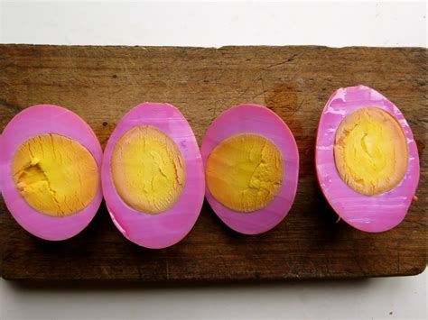 Pink Pickled Eggs Video Good Life Permaculture