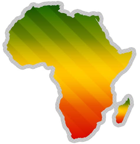 African Continent Clipart