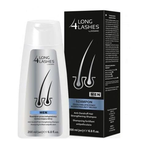 Long4 Lashes Man szampon przeciwłupieżowy dla mężczyzn 200ml - Szampony