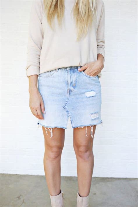 See full list on wikihow.com Make Your Own Jean Skirt! - A Beautiful Mess