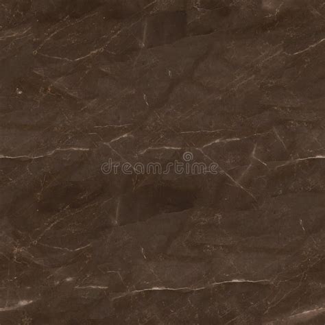Contrast Brown Marble Texture With Small Lines Seamless Square Stock