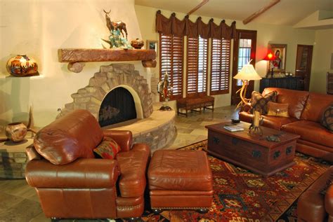 Southwest Style Home Interior Southwestern Decorilla Kibbe Borrows
