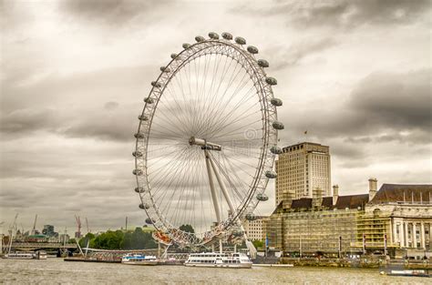The London Eye Panoramic Wheel Editorial Stock Photo Image Of