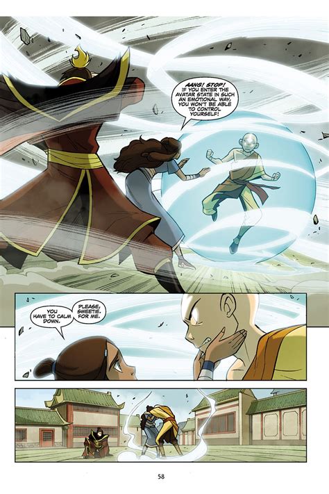 avatar the last airbender the promise part 1 pg 58 avatar aang avatar the last airbender