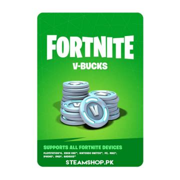4.7 out of 5 stars 18. Buy Fortnite V-Bucks Gift Cards in Pakistan - STEAMSHOP