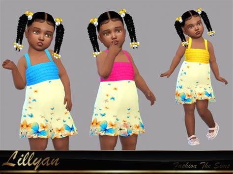 Dress Bianca Baby By Lyllyan At Tsr Sims 4 Updates