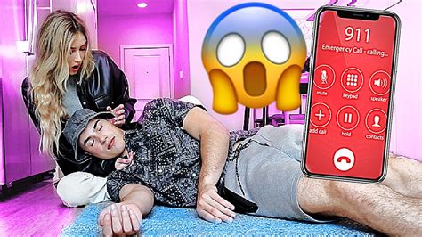 Passing Out Prank On My Girlfriend Shocking Reaction Youtube