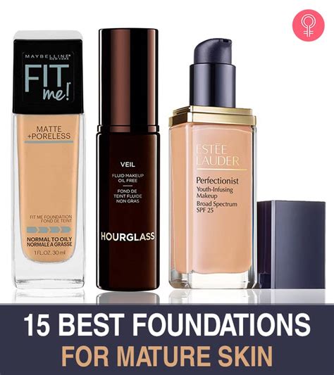 Best Foundations For Mature Skin With Full Coverage