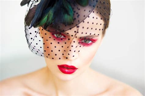 Red Makeup Photographer Nikola Ilic Model Sonja Popadic Mua