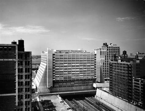 Manhattan Wests Former Brutalist Eyesore Is Now A Swank Office Space