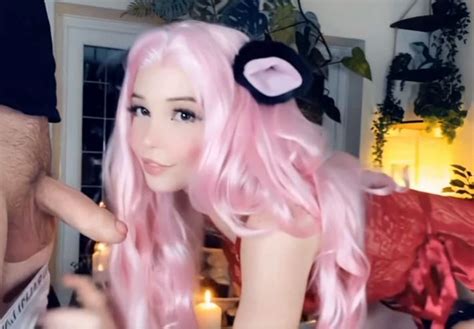 Cosplayer Belle Delphine Does Her First Porn Blowjob On Camera