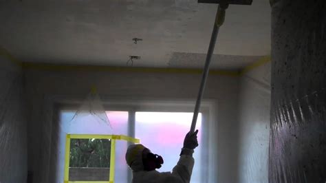 I have acoustic ceiling tiles in my familyroom. Asbestos Acoustic Ceiling Removal - YouTube