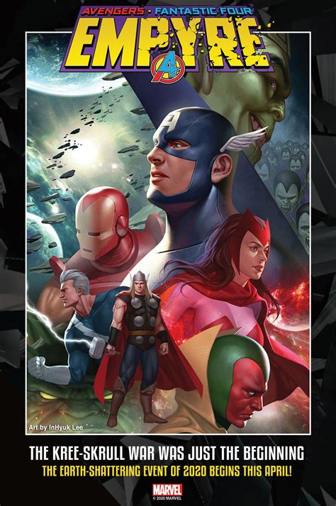 Marvel Releases The Covers For Empyre 1 Maltacomics