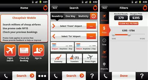 You can book cheap flights from india to anywhere in the world at the best competitive price with this online travel website. Best Android apps for finding cheap flights