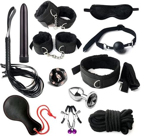 Bed Restraints Bondage Kit For Adults Neck To Wrist Sex Resistant Blindfold