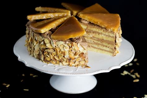 Dobos Torte Hungarian Layer Cake Recipe