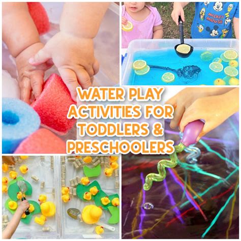 23 Easy And Fun Water Play Activities For Toddlers And Preschoolers
