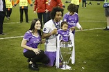 Los jugadores del Real Madrid celebran la Champions con sus hijos