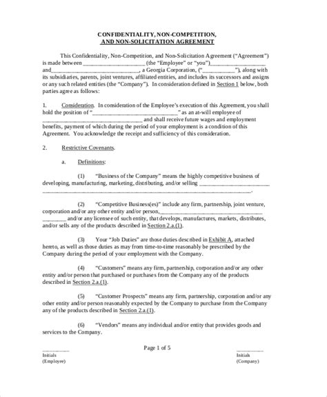 Free Confidentiality Agreement Template