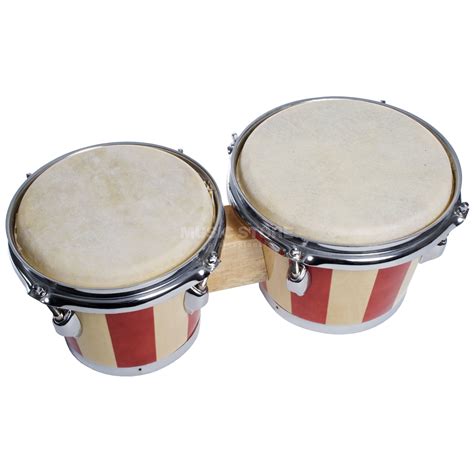 Fame Db 105 Bongo Drums Red Stripe Music Store Professional