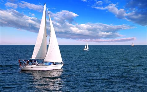 Sailboat Full Hd Wallpaper And Background Image 2560x1600 Id369487