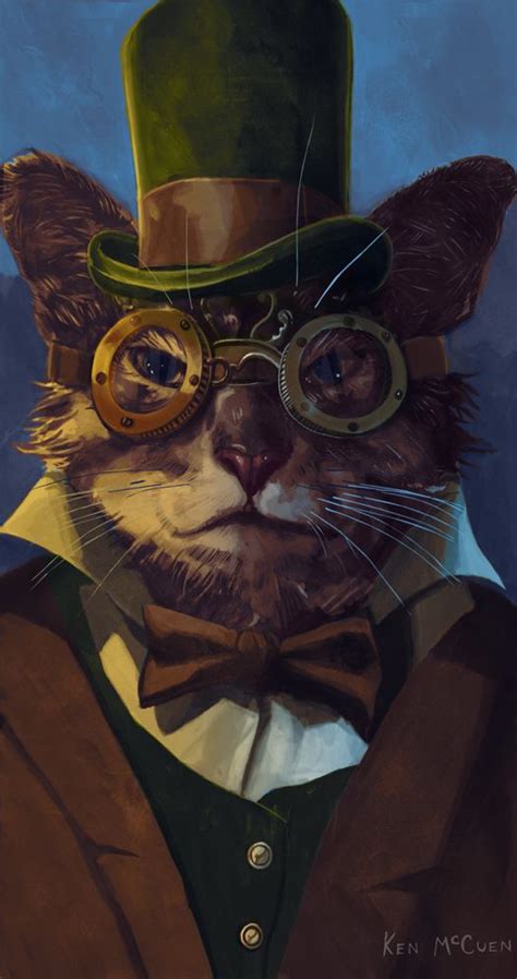 17 Best Images About Steampunk Cats On Pinterest Steam
