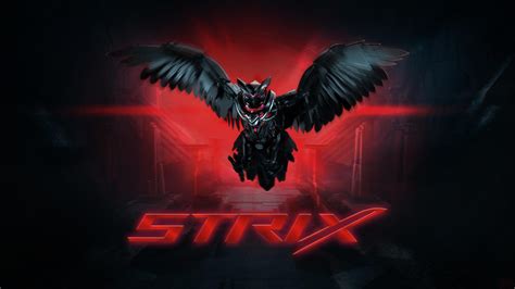 Asus Rog Strix Wallpaper 4k Red Blood By Mstrl On Deviantart