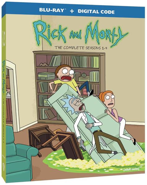 Rick And Morty The Complete Seasons 1 4 Blu Ray