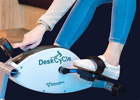 This Under Desk Bike Pedal Exerciser Makes Exercising At Home So Easy