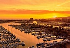 Marina del Rey | Los Angeles, California. Sunset view from m… | Flickr
