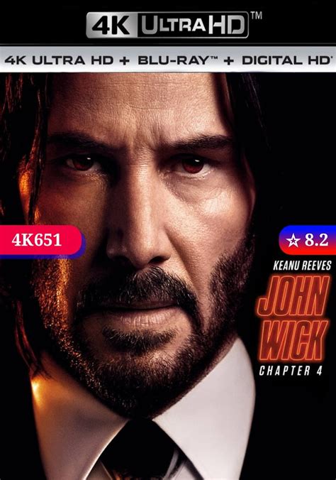 john wick chapter 4 2023 4k bluray