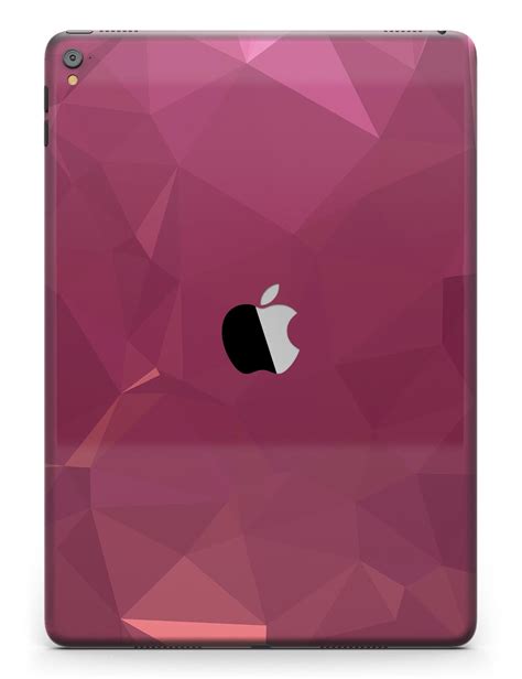 Pink Geometric V16 Full Body Skin For The Ipad Pro 129 Or 97 Avai