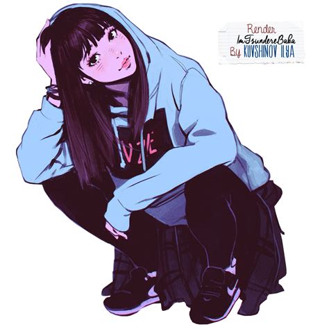 Ruokavalikko Aesthetic Profile Picture Sad Cute Anime Girl Aesthetic