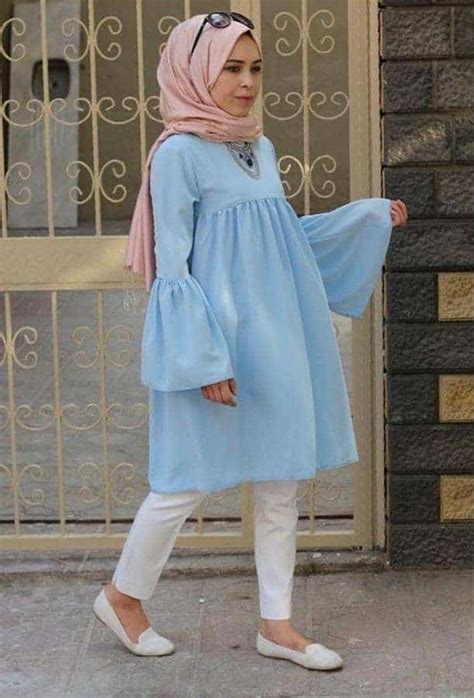 Baju Warna Biru Cocok Dengan Jilbab Warna Apa