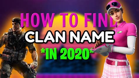 39 Hq Images Fortnite Clan Names Unused Cool 4 Letter Clan Names