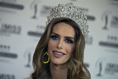 Transseksualna Angela Ponce Reprezentantk Hiszpanii Na Miss Universe